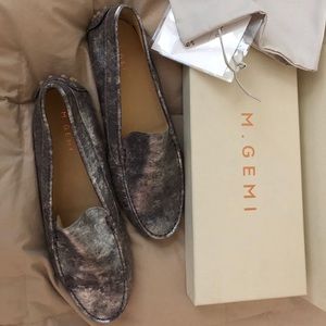 M.Gemi Italian Leather Loafers. Shoes.